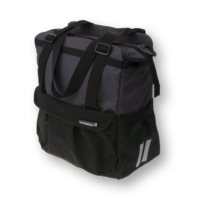 Load image into Gallery viewer, basil-shopper-xl-single-bike-bag-black
