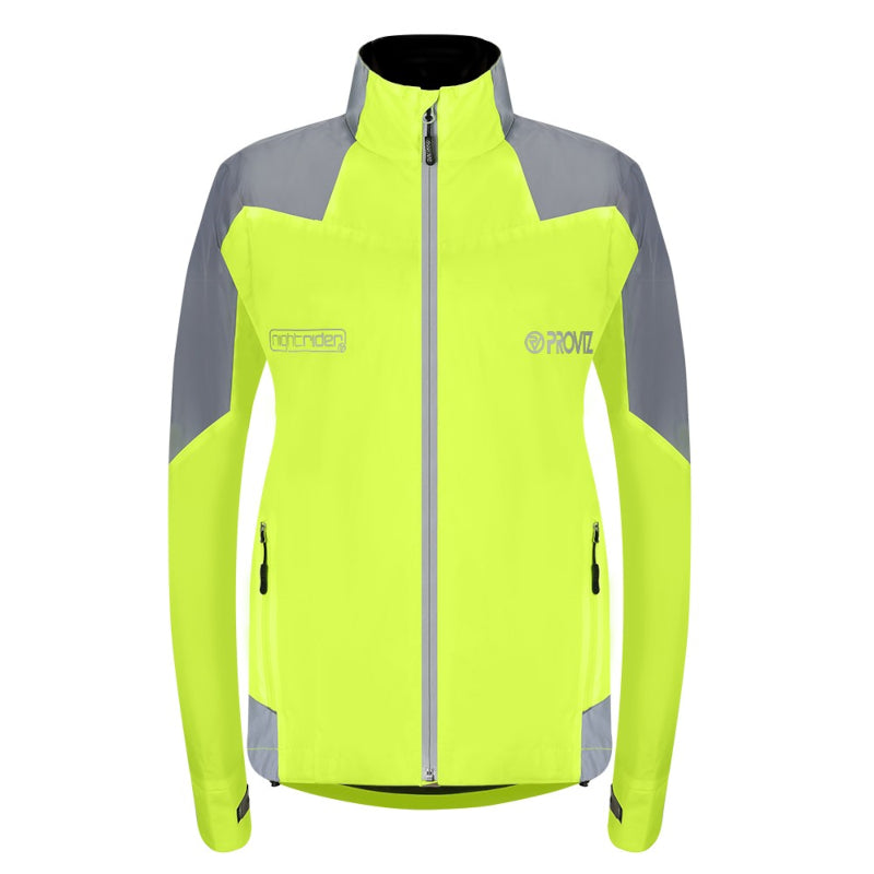 Load image into Gallery viewer, Proviz Nightrider 2.0 Women&#39;s Cycling Jacket Yellow
