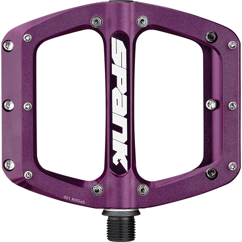 Load image into Gallery viewer, SPOON_100_PEDALS_PURPLE_FRONT
