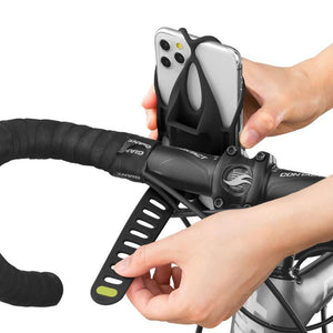CAR0045 -Bike Tie 4 Handlebar Phone holder - Black