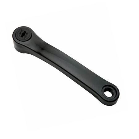 Alloy Left Hand Cranks Black - Thumbnail