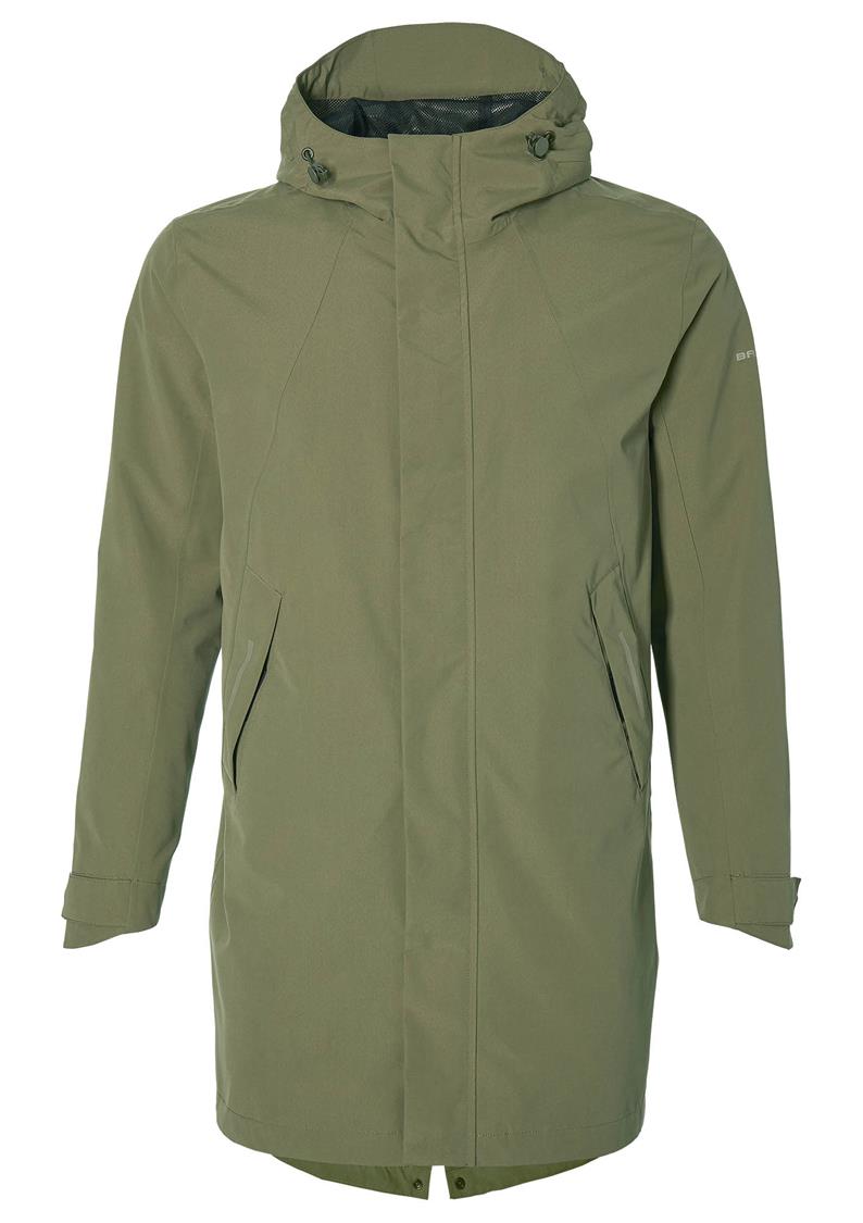 Load image into Gallery viewer, basil-mosse-bicycle-rain-parka-men-green
