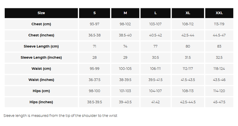 Load image into Gallery viewer, Reflect360 CRS Mens Jacket Sizing Guide
