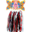 Load image into Gallery viewer, TASSELS RED/BLK/SILVER PAIR

