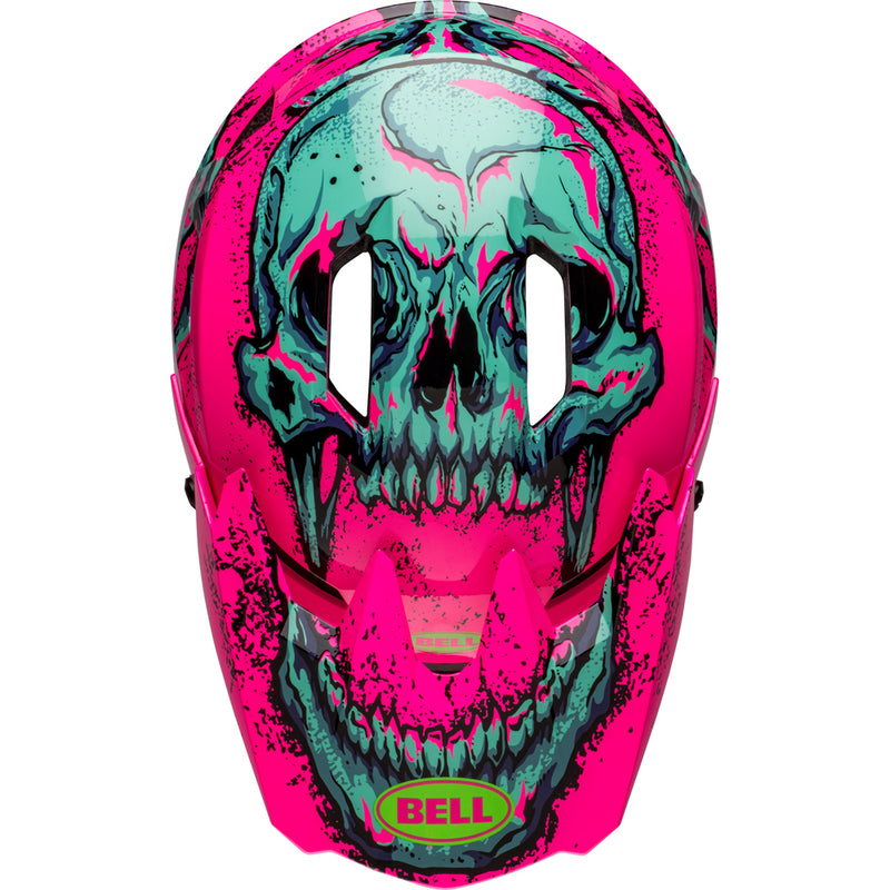 Load image into Gallery viewer, Bell Sanction 2 DLX MIPS - Bonehead Gloss Pink/Turquoise
