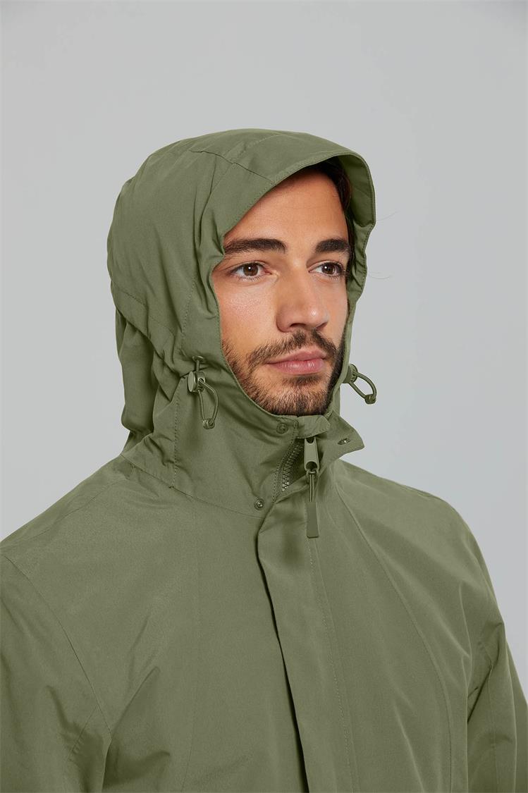 Load image into Gallery viewer, basil-mosse-bicycle-rain-parka-men-green (7)
