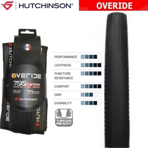 700 x 35 Hutchinson Overide Tubeless Folding Tyre