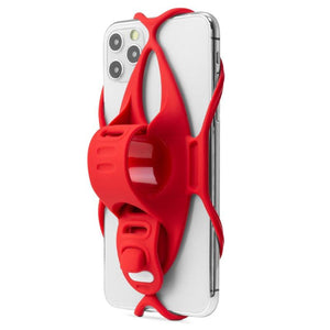 CAR0046 - Bike Tie 4 Handlebar Phone holder - Red