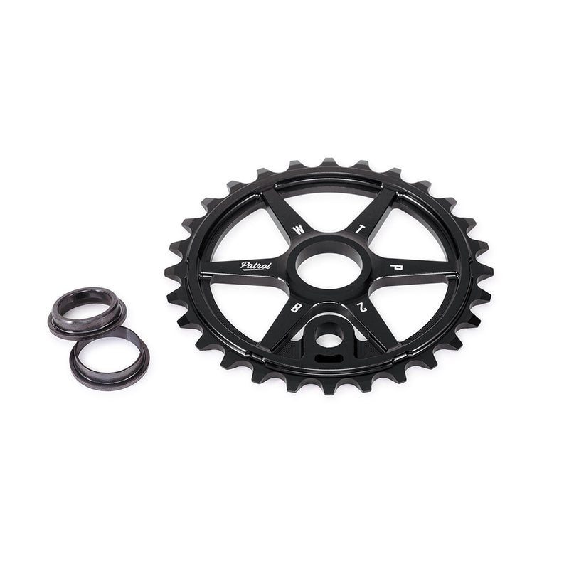 Load image into Gallery viewer, WTP Patrol 28T Sprocket Black
