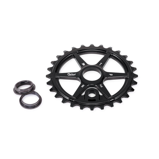 WTP Patrol 28T Sprocket Black