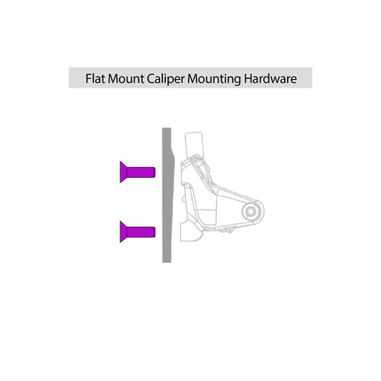 SRAM Flat Mount Caliper Mounting Hardware