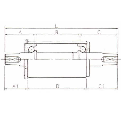 Cotterless Bottom Bracket Axles