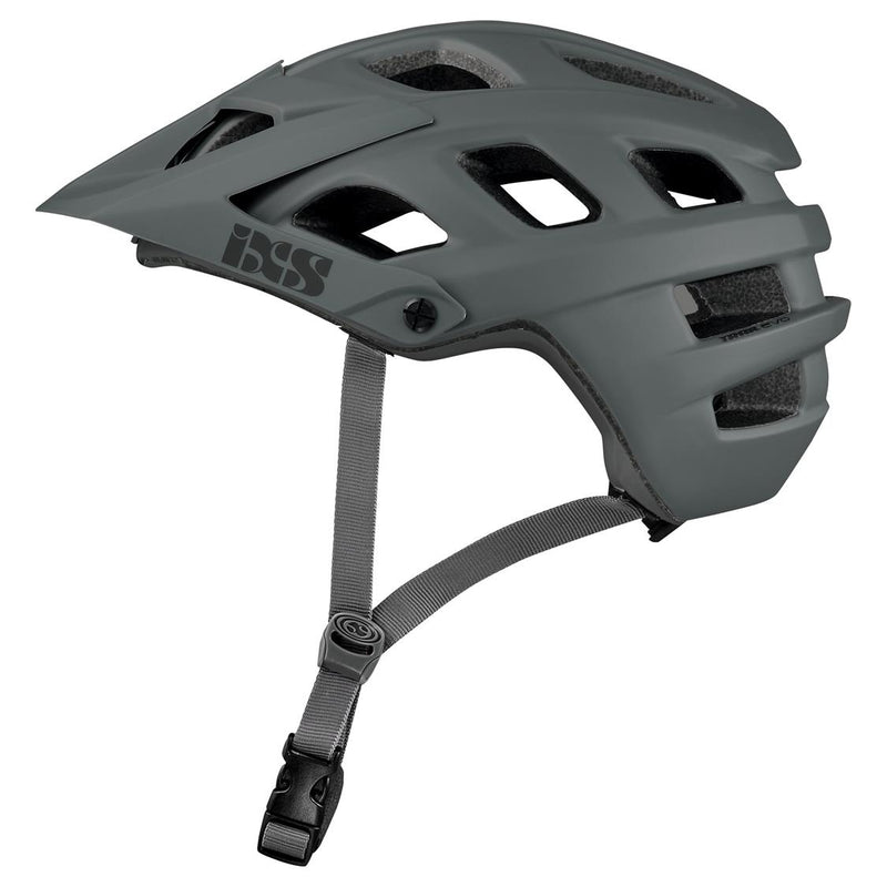 Load image into Gallery viewer, TRAIL_EVO_HELMET_GRAPHITE_LEFT
