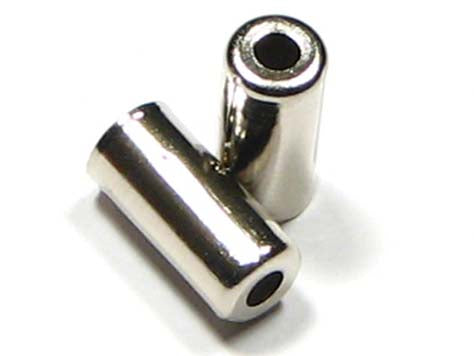 METAL END CAPS 5MM UNSEALD/200