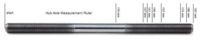 Campag Q/R Axle 146mm