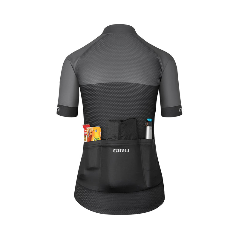 Load image into Gallery viewer, Giro Chrono Jersey Women&#39;s - Black/Grey
