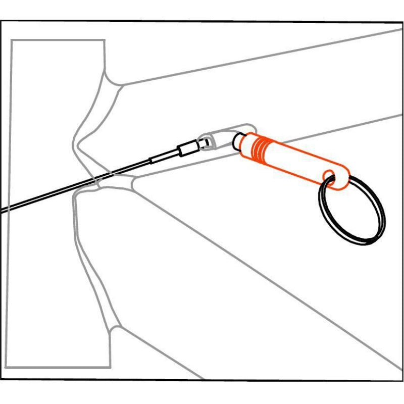 Load image into Gallery viewer, IceToolz Internal Cable Routing Tool - Diagram
