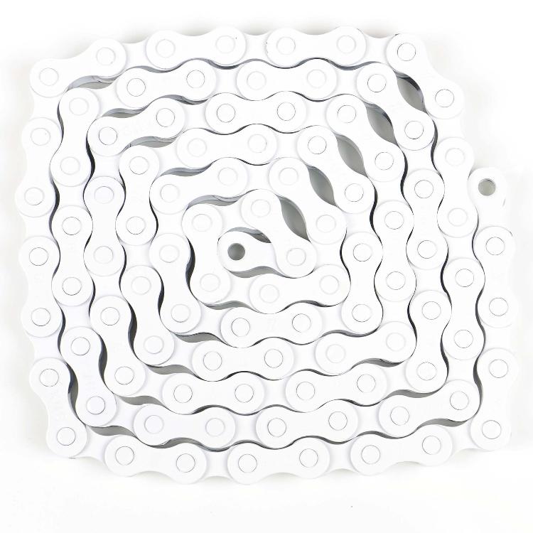 KMC - Z410A - 1spd Chain (1/2" x 1/8") White