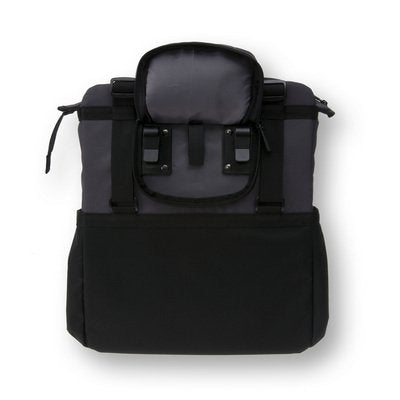 Load image into Gallery viewer, basil-shopper-xl-single-bike-bag-black hook on sys
