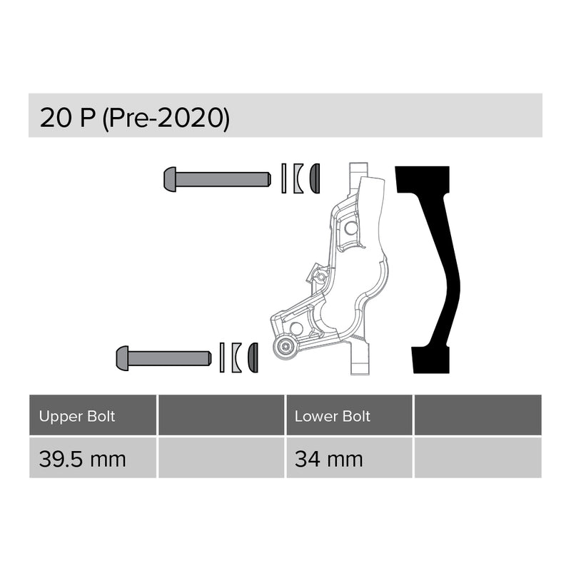 Load image into Gallery viewer, SRAM 20P Post Bracket - Pre 2020 Info
