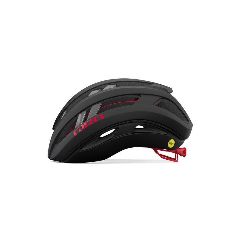 Load image into Gallery viewer, Giro Aries Spherical Road Helmet Matte Carbon/Red
