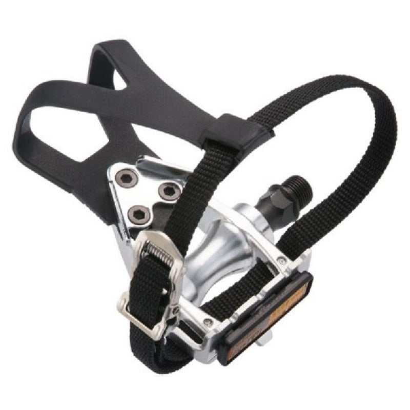 Cycle pedals with hot sale toe clips