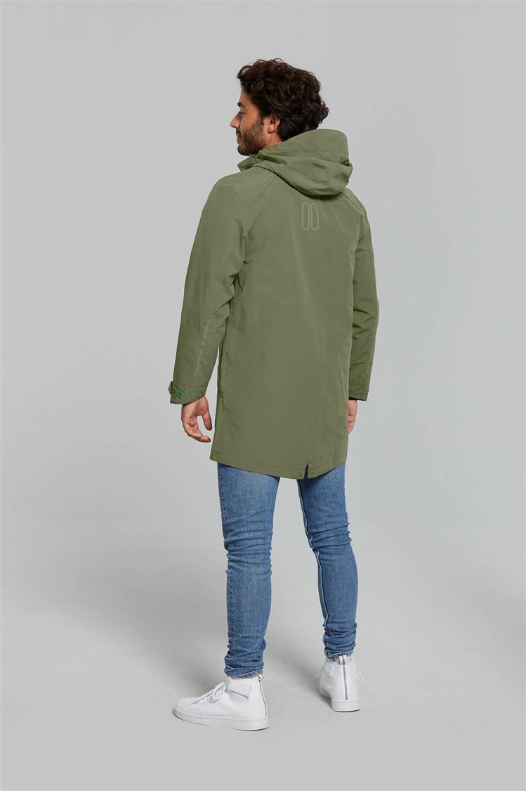 Load image into Gallery viewer, basil-mosse-bicycle-rain-parka-men-green (6)
