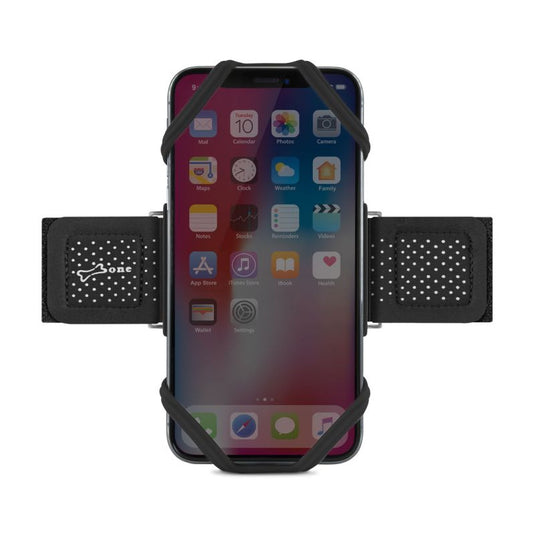 Bone Collection Run Tie Smartphone Holder Armband Black - 7