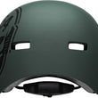 Load image into Gallery viewer, bell-local-bmx-skate-helmet-skull-matte-green-blac
