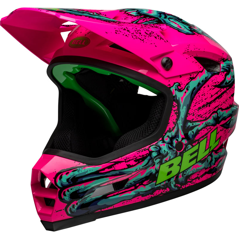 Load image into Gallery viewer, Bell Sanction 2 DLX MIPS - Bonehead Gloss Pink/Turquoise
